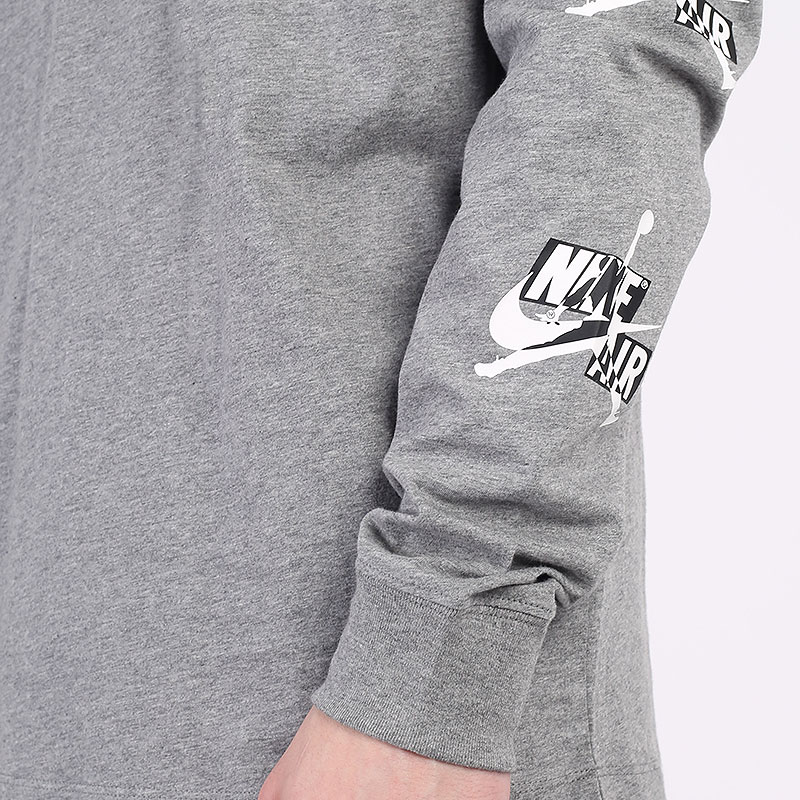 Лонгслив Jordan Jumpman Classics LS (CN3504-091)  - цена, описание, фото 4